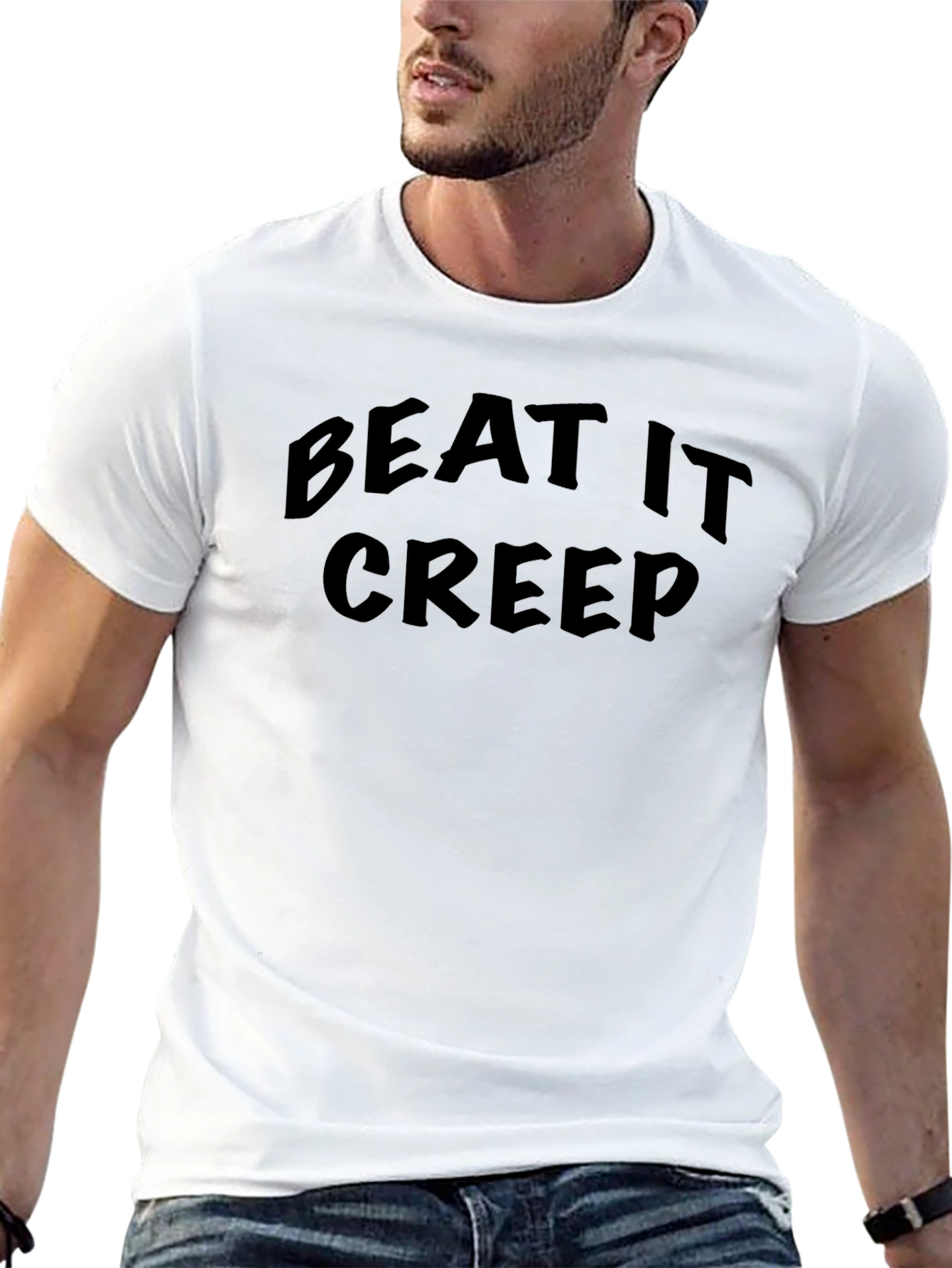 Beat It Creep T-Shirt - Bold Statement Tee