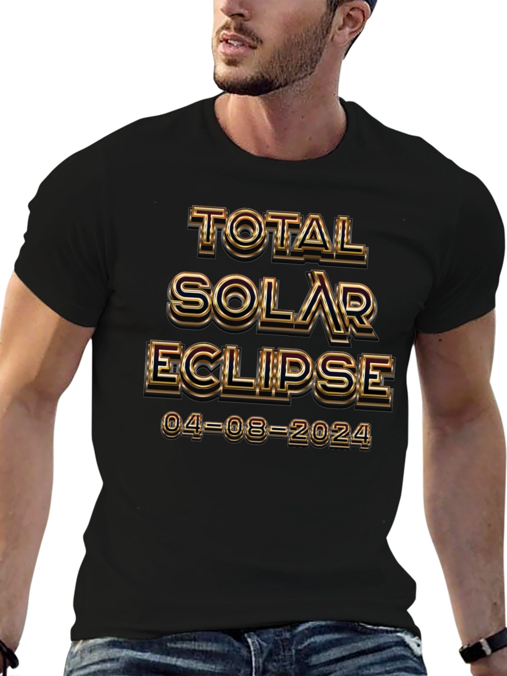 Total Solar Eclipse 04-08-2024 T-Shirt