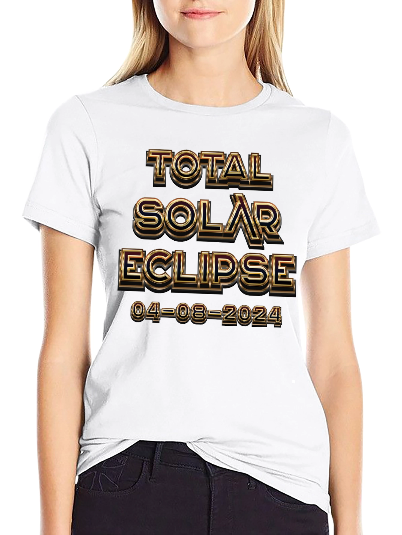 Total Solar Eclipse 04-08-2024 T-Shirt