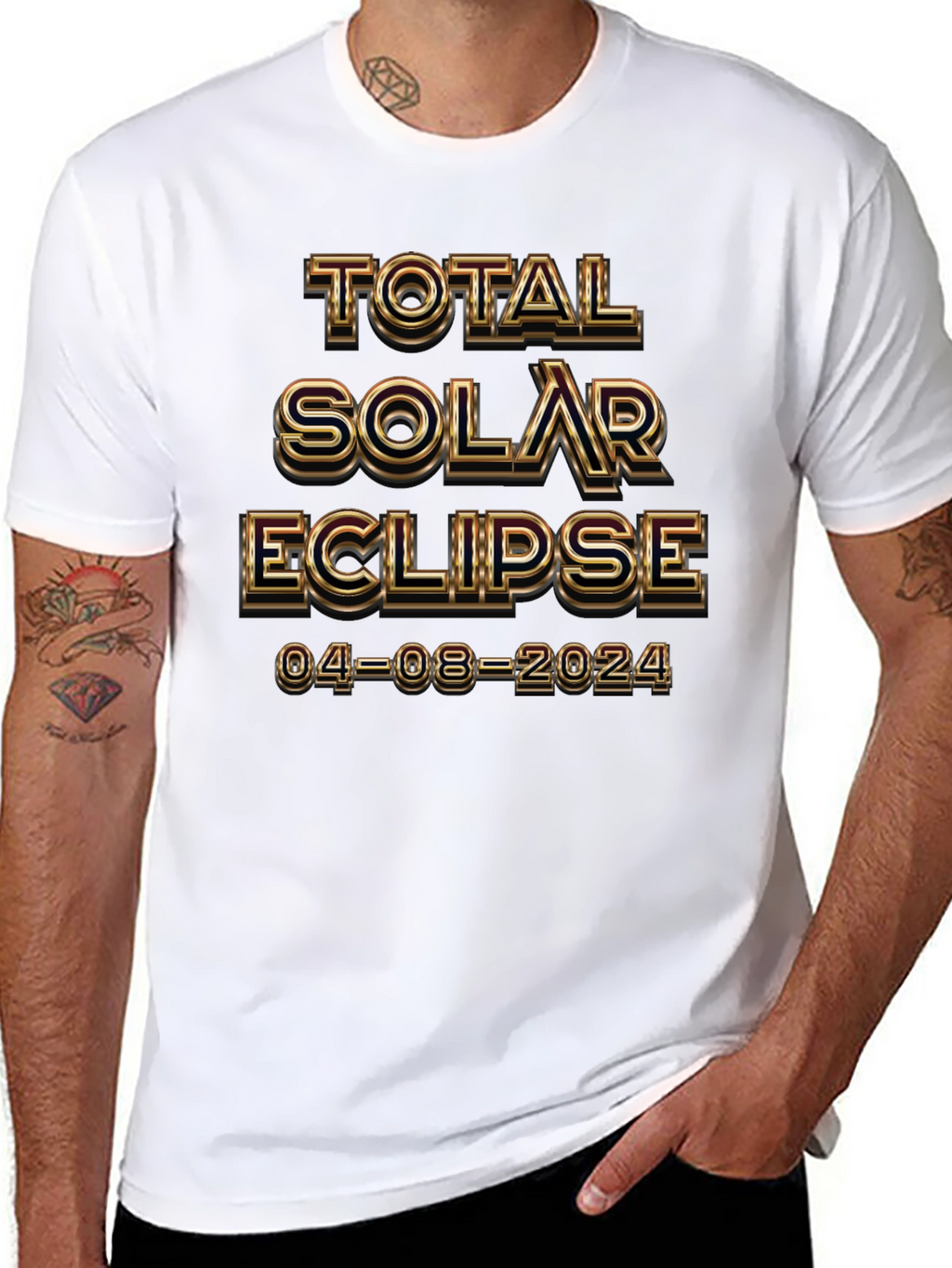 Total Solar Eclipse 04-08-2024 T-Shirt