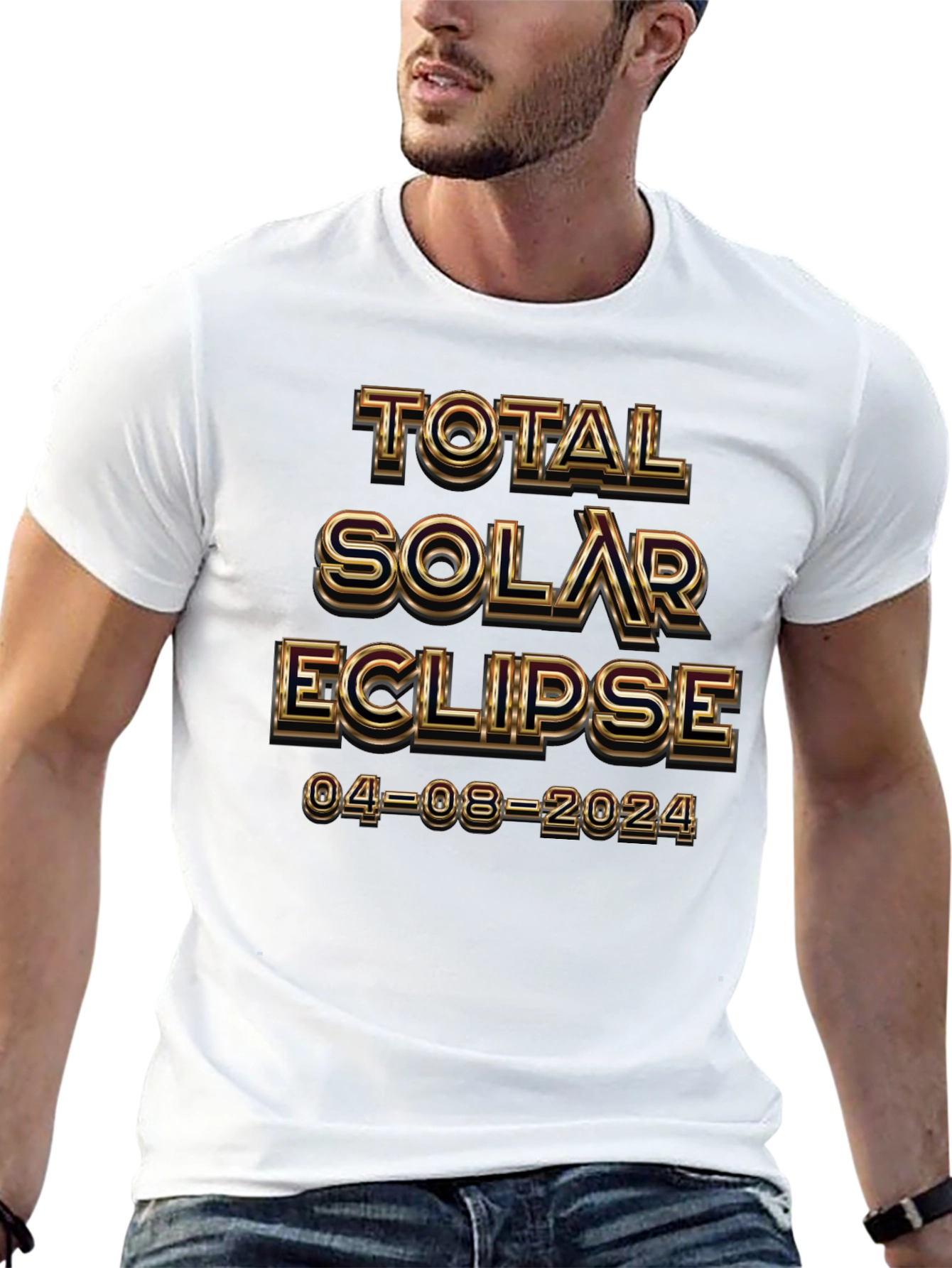 Total Solar Eclipse 04-08-2024 T-Shirt