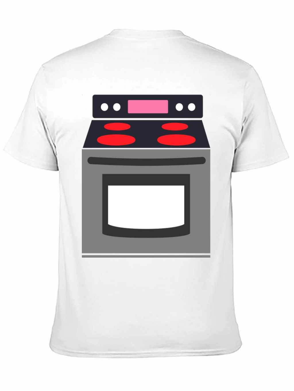 Novelty Graphic T-Shirt - Stove Top Design