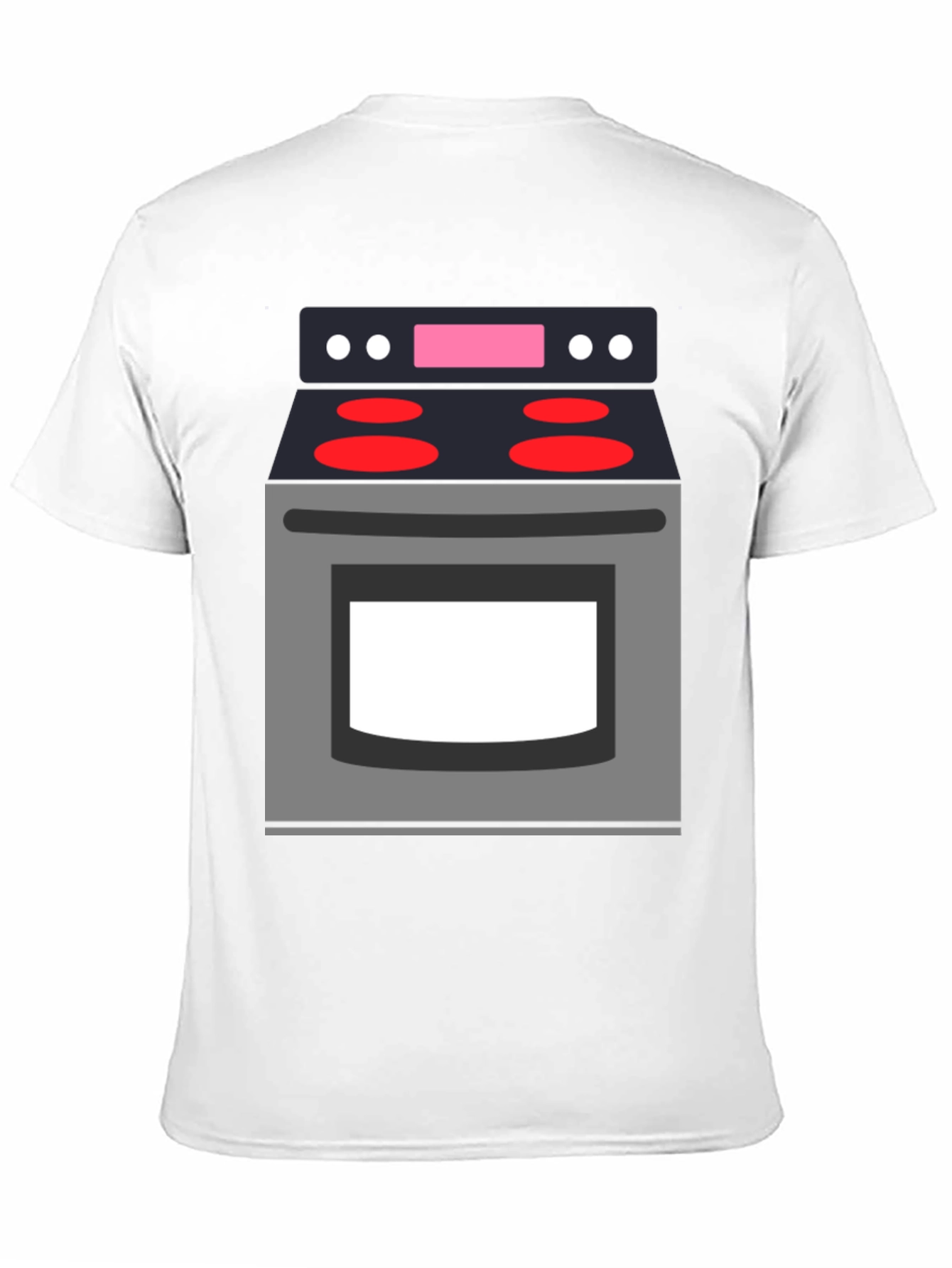Novelty Graphic T-Shirt - Stove Top Design