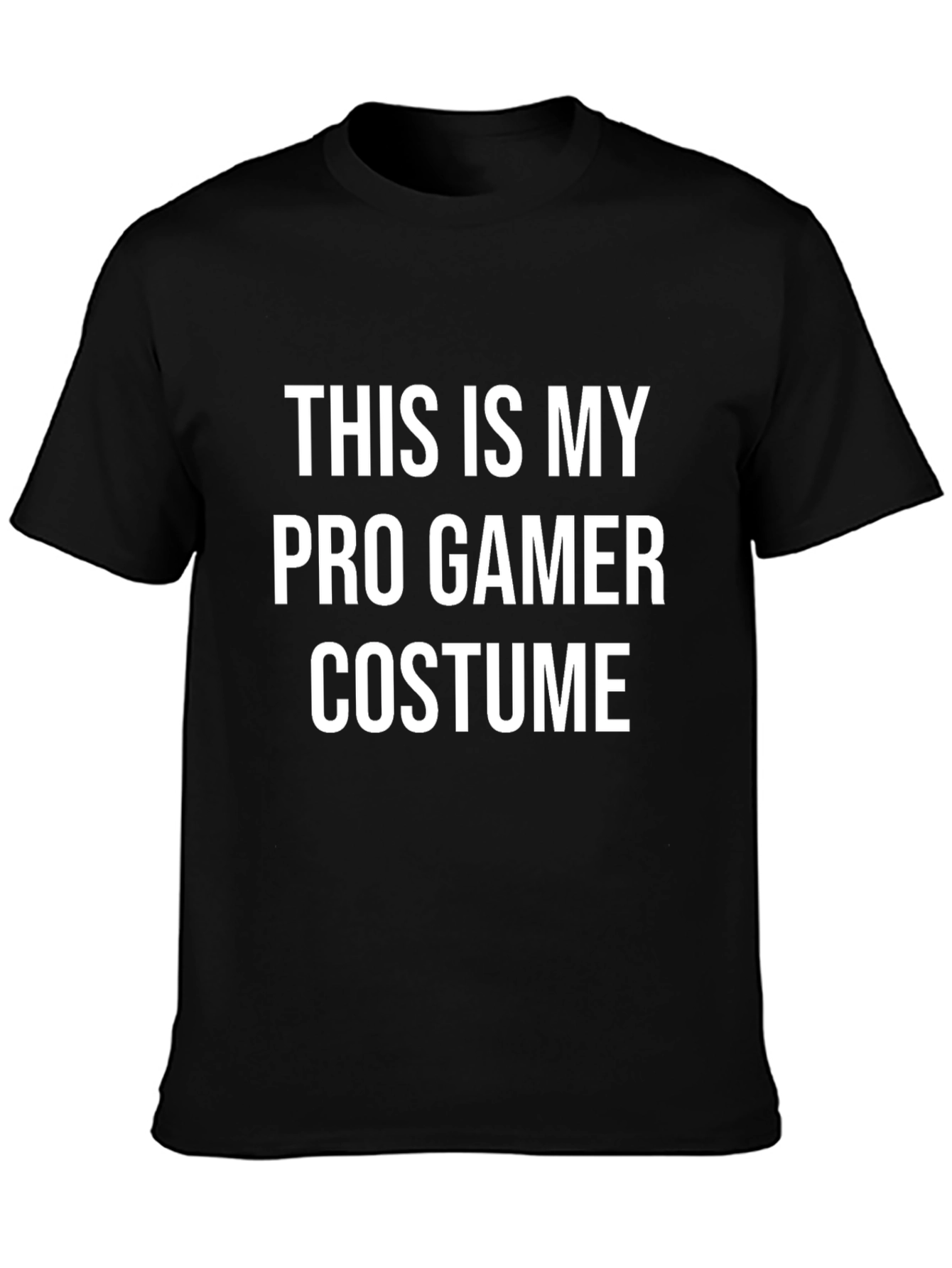 Pro Gamer Costume Black T-Shirt