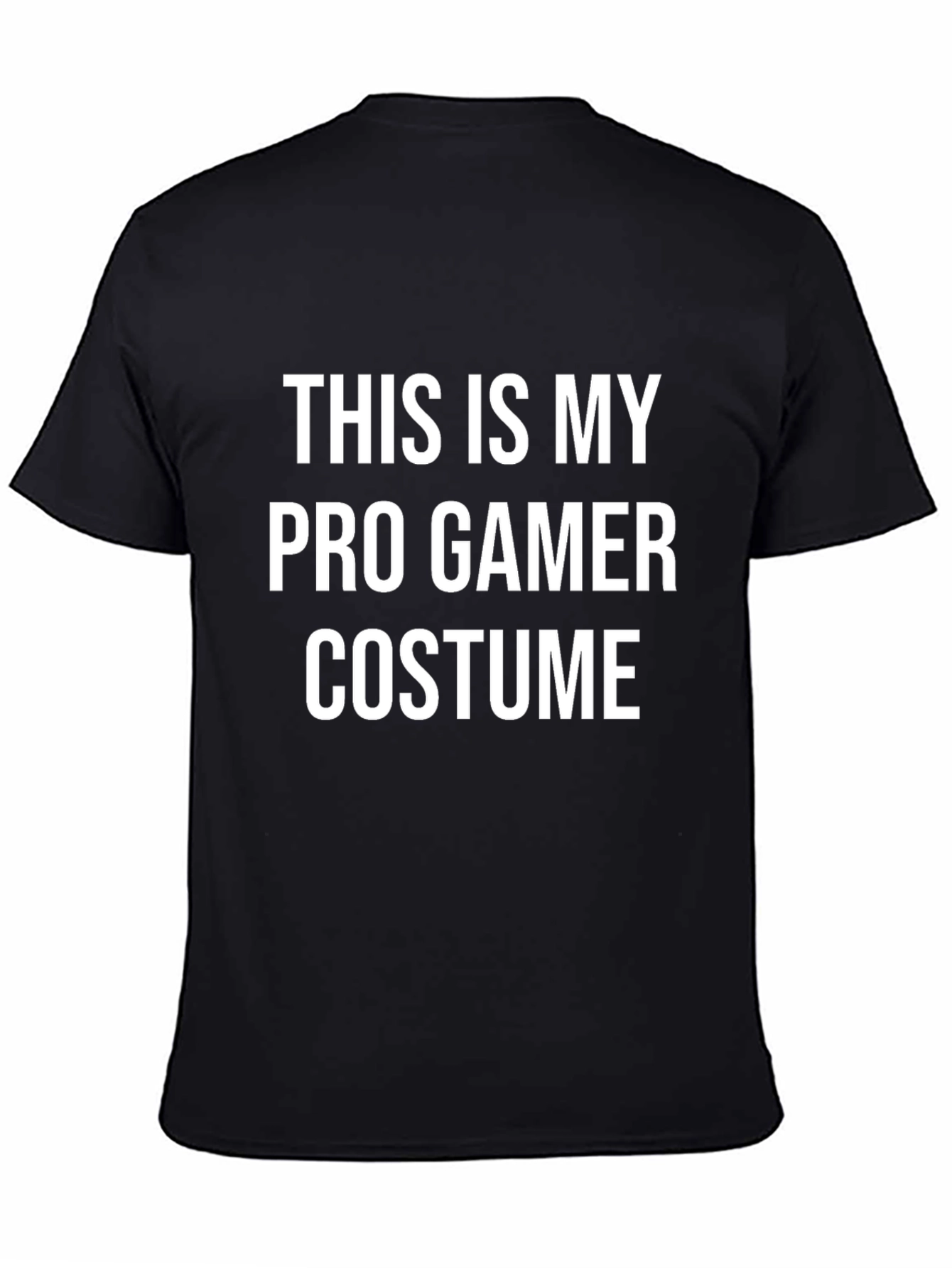 Pro Gamer Costume Black T-Shirt
