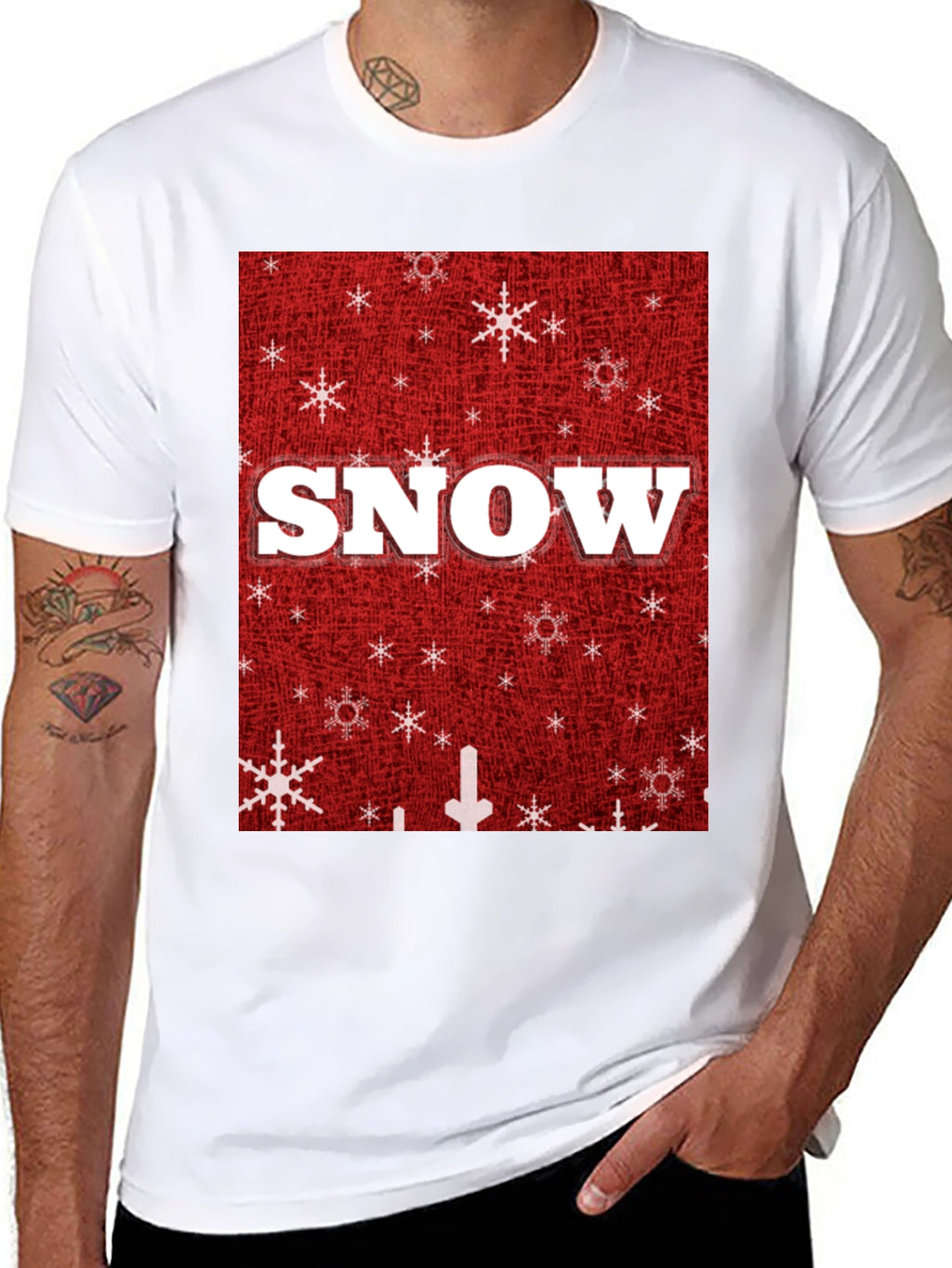 Snowflake Holiday Graphic Tee