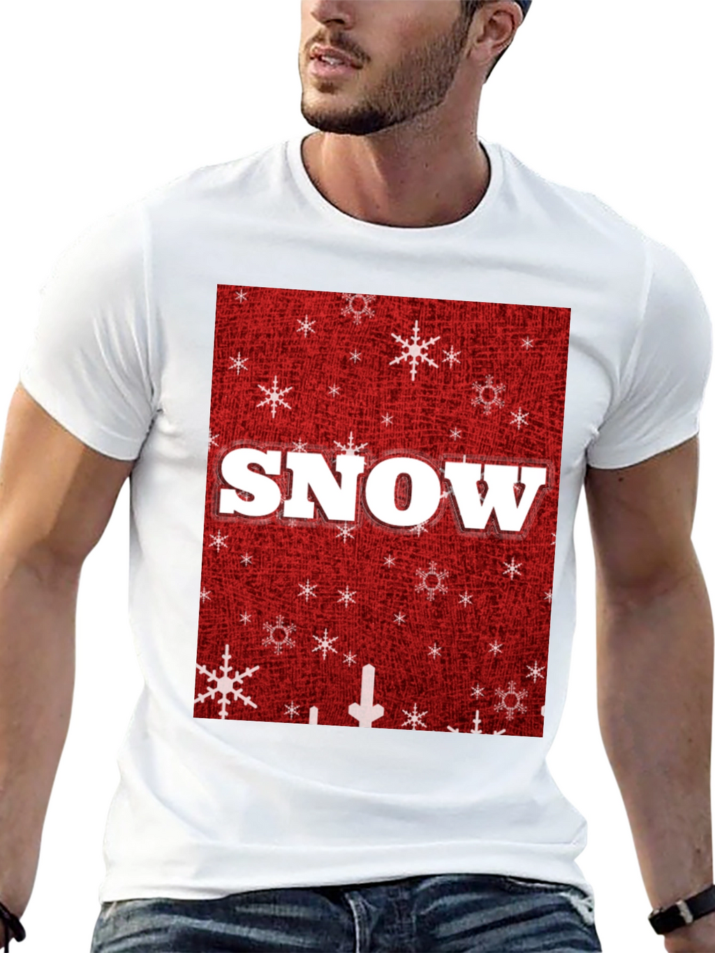 Snowflake Holiday Graphic Tee