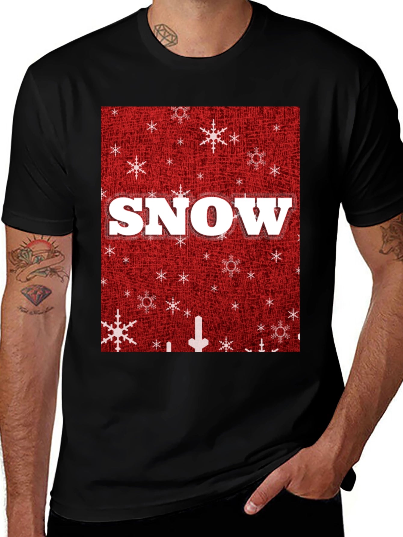 Snowflake Holiday Graphic Tee