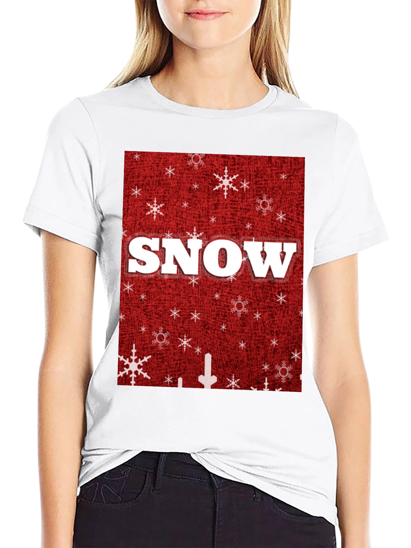 Snowflake Holiday Graphic Tee