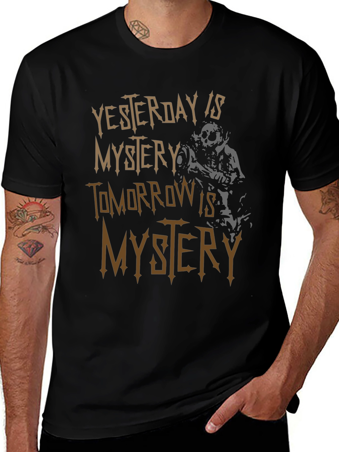 Yesterday & Tomorrow Mystery Graphic T-Shirt