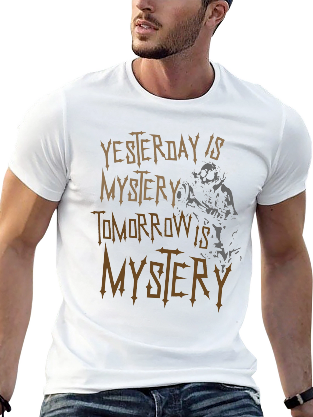 Yesterday & Tomorrow Mystery Graphic T-Shirt