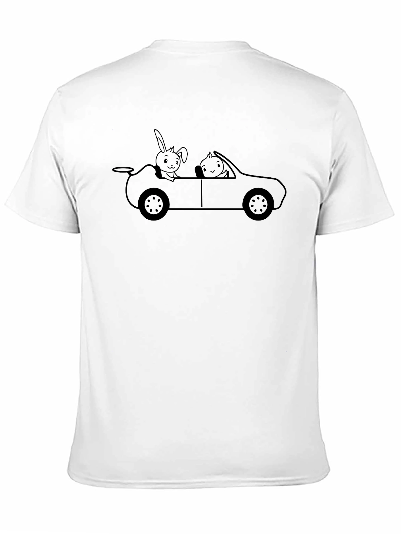 Cartoon Animal Car Ride T-Shirt