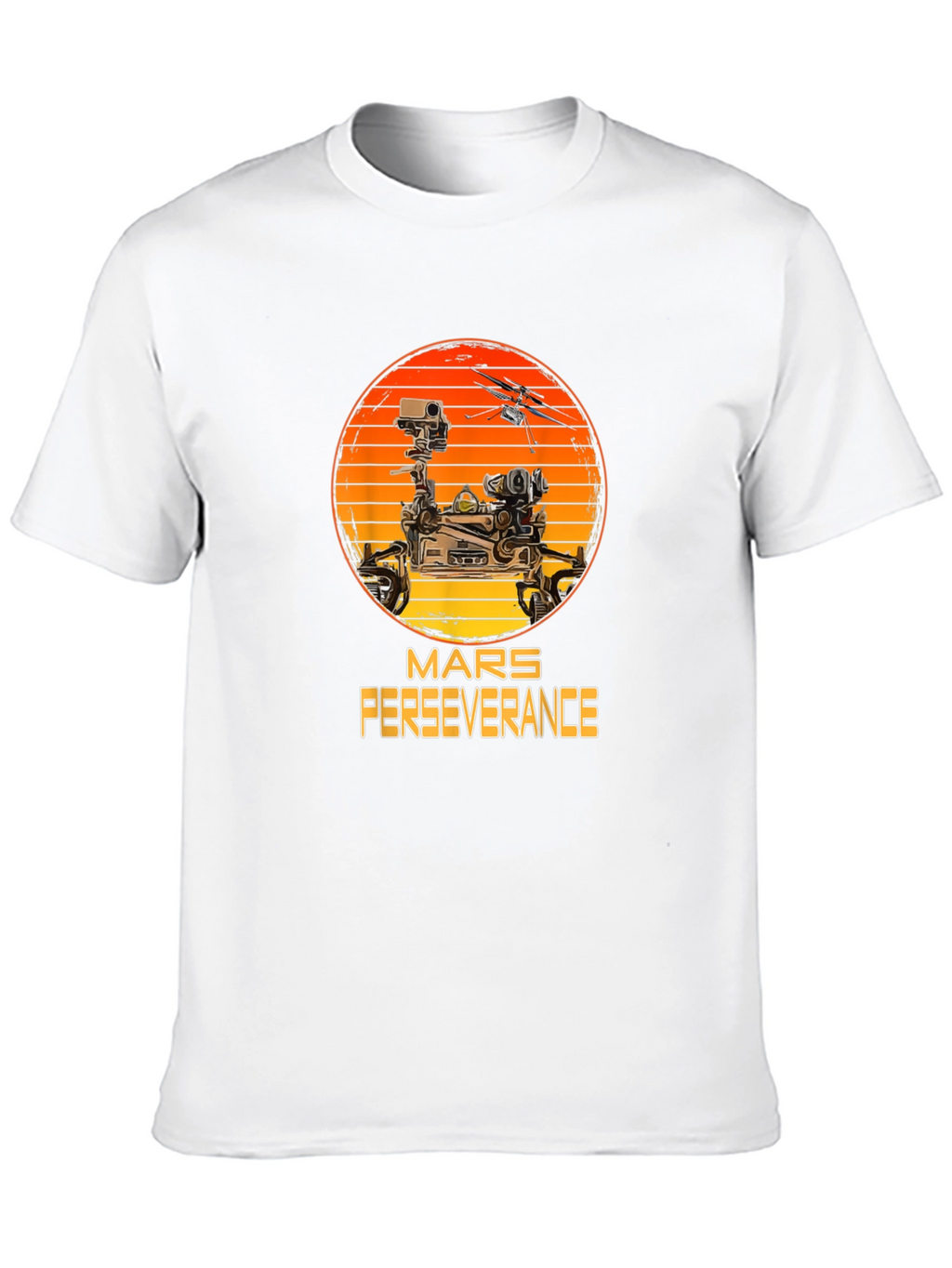 Mars Perseverance T-Shirt - Black
