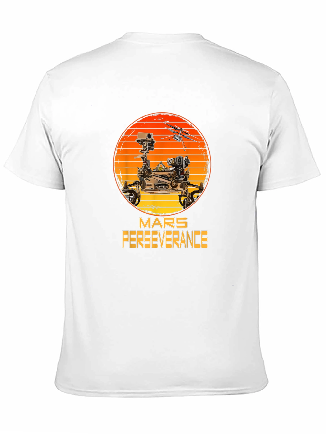 Mars Perseverance T-Shirt - Black