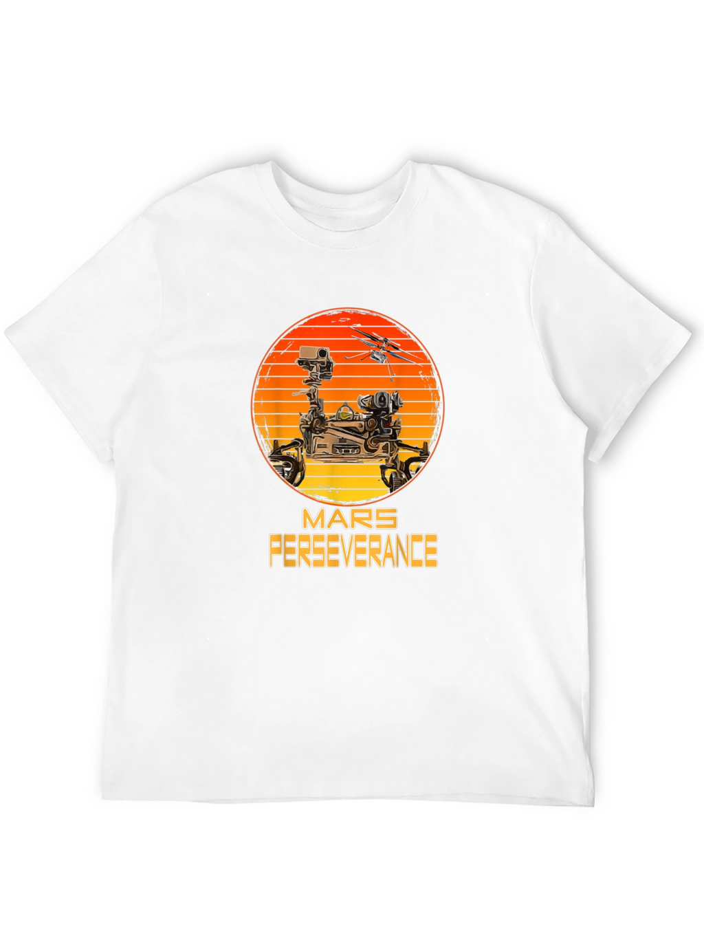 Mars Perseverance T-Shirt - Black