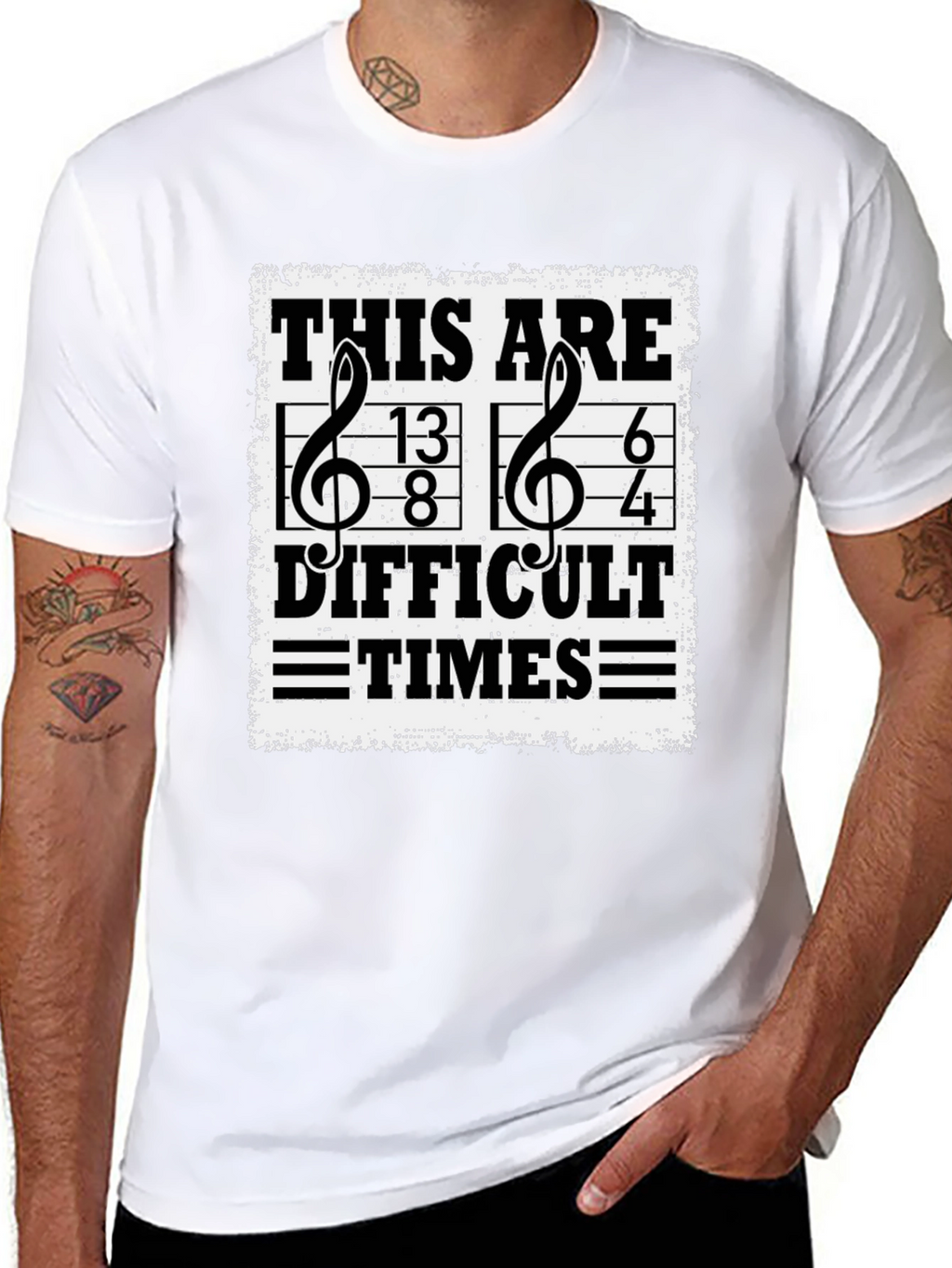 Difficult Times Music T-Shirt