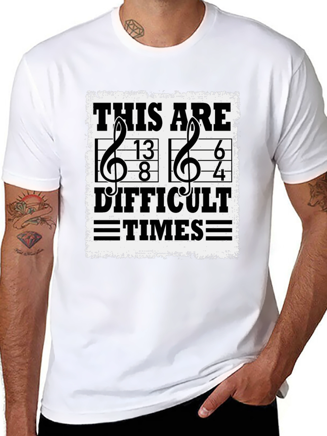 Difficult Times Music T-Shirt
