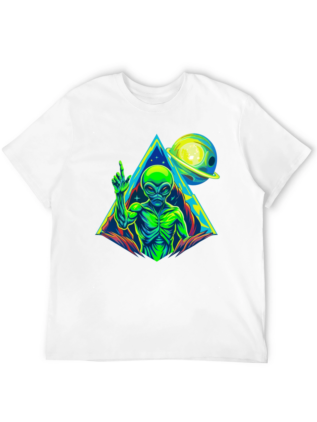 Alien Planet Graphic T-Shirt