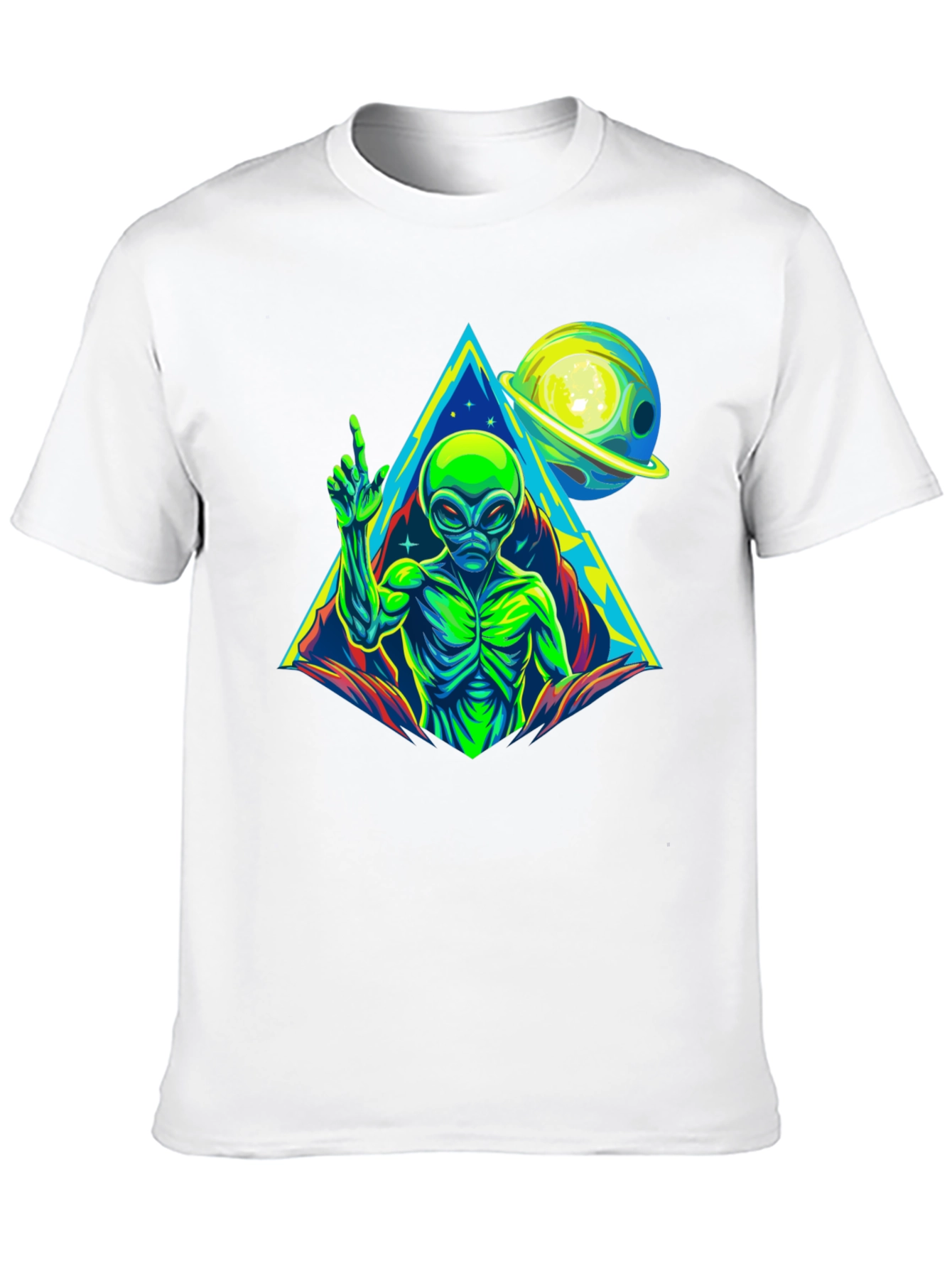 Alien Planet Graphic T-Shirt