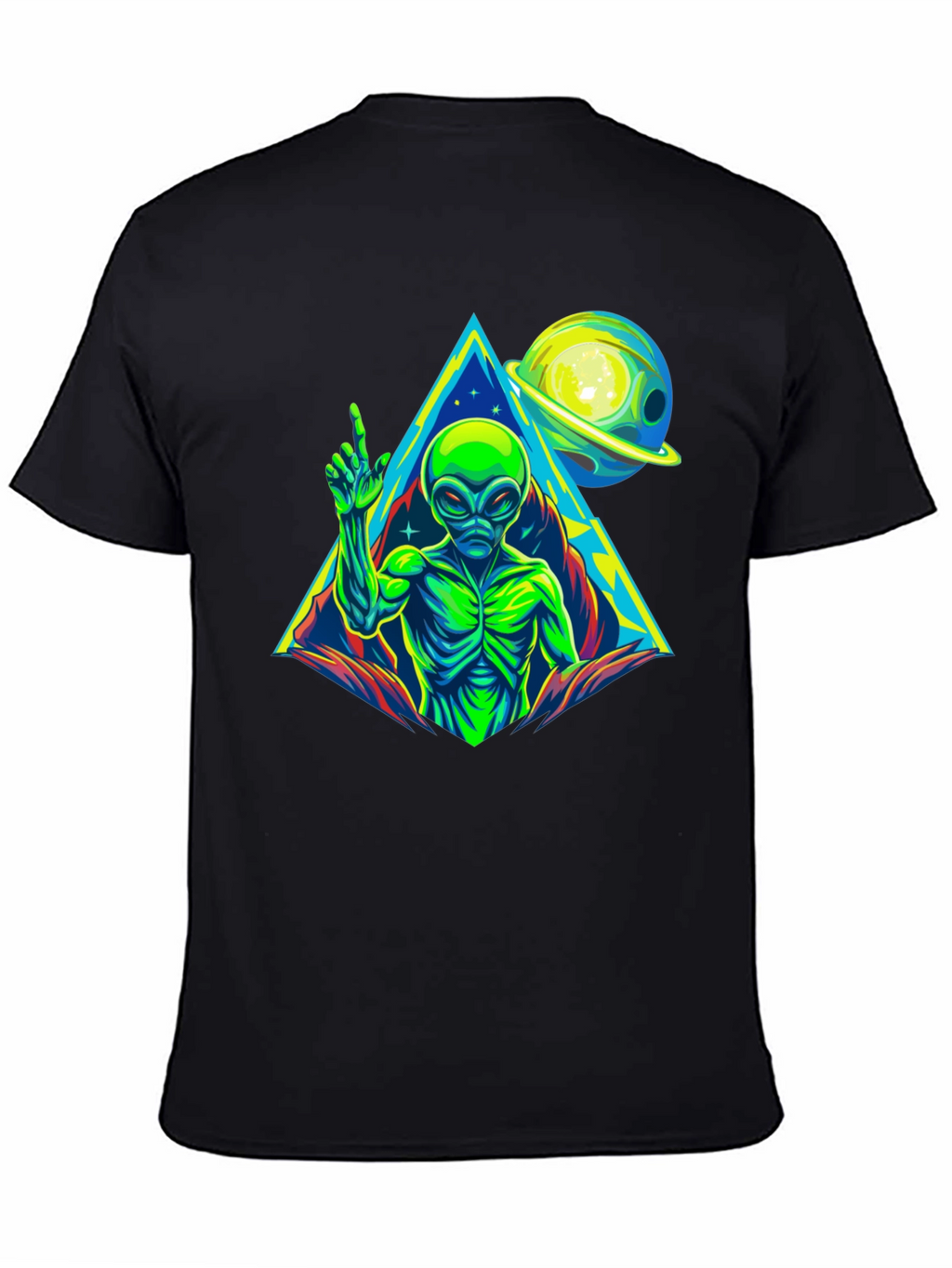 Alien Planet Graphic T-Shirt