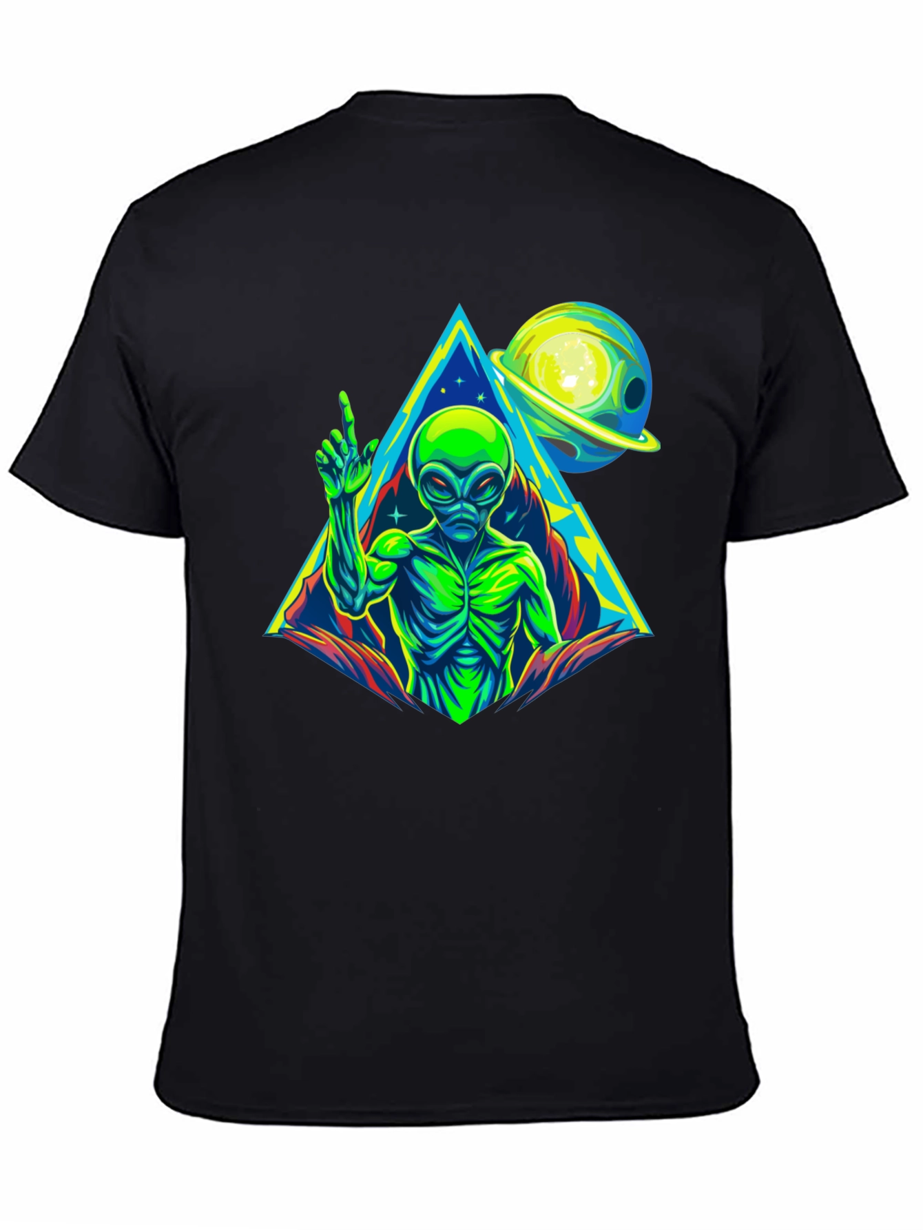 Alien Planet Graphic T-Shirt