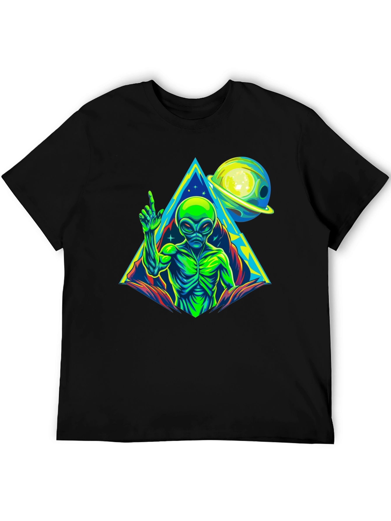 Alien Planet Graphic T-Shirt