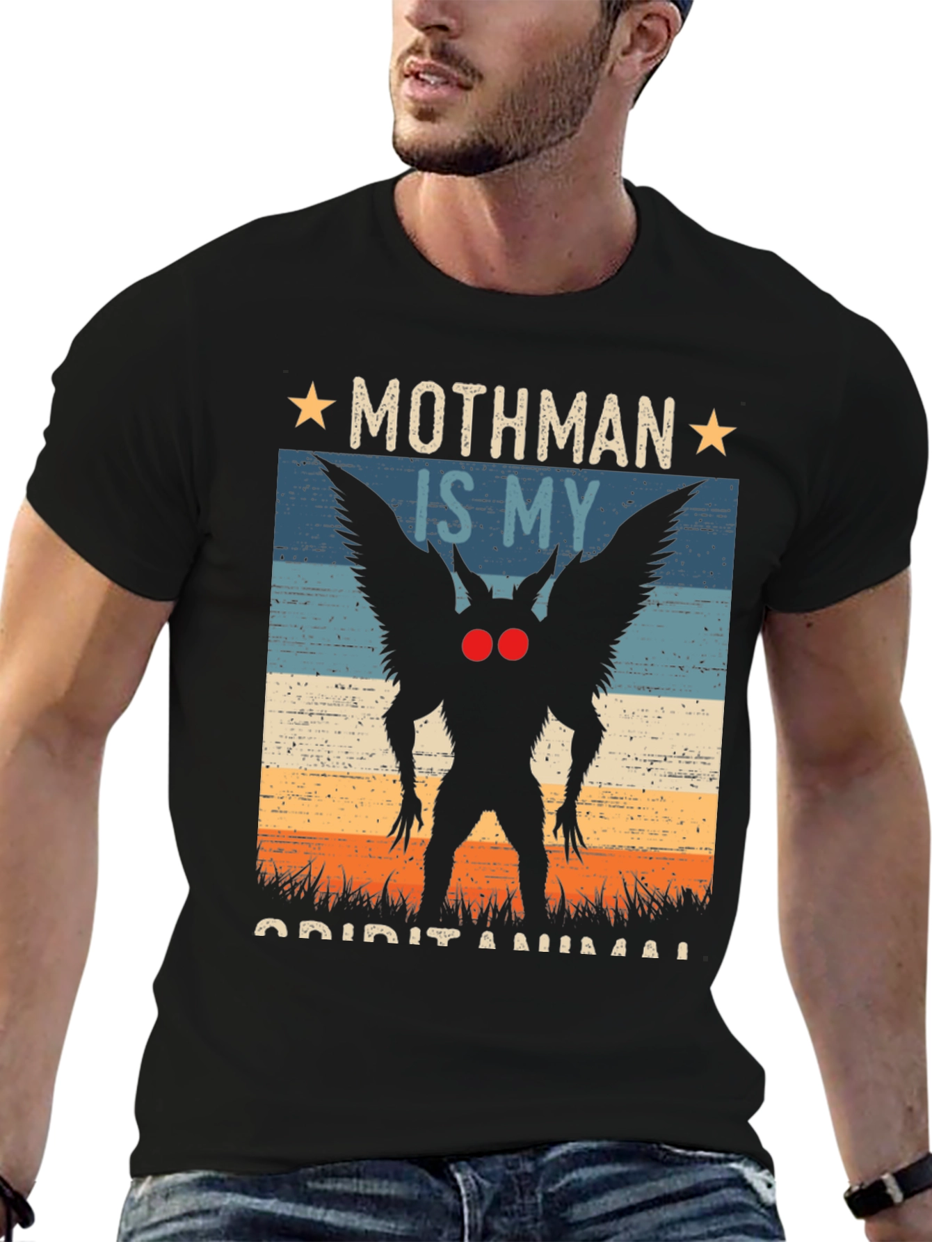 Mothman Spiritual Animal T-Shirt
