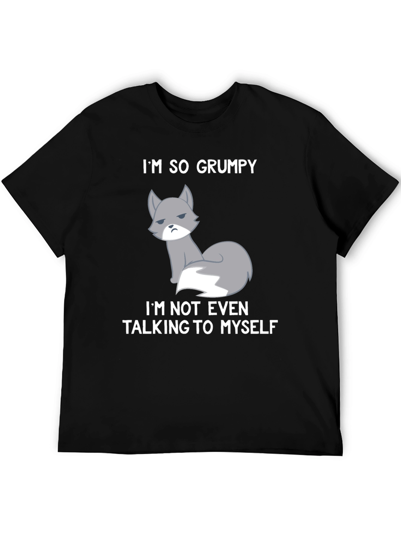 Grumpy Fox Graphic Tee - Funny Statement Shirt