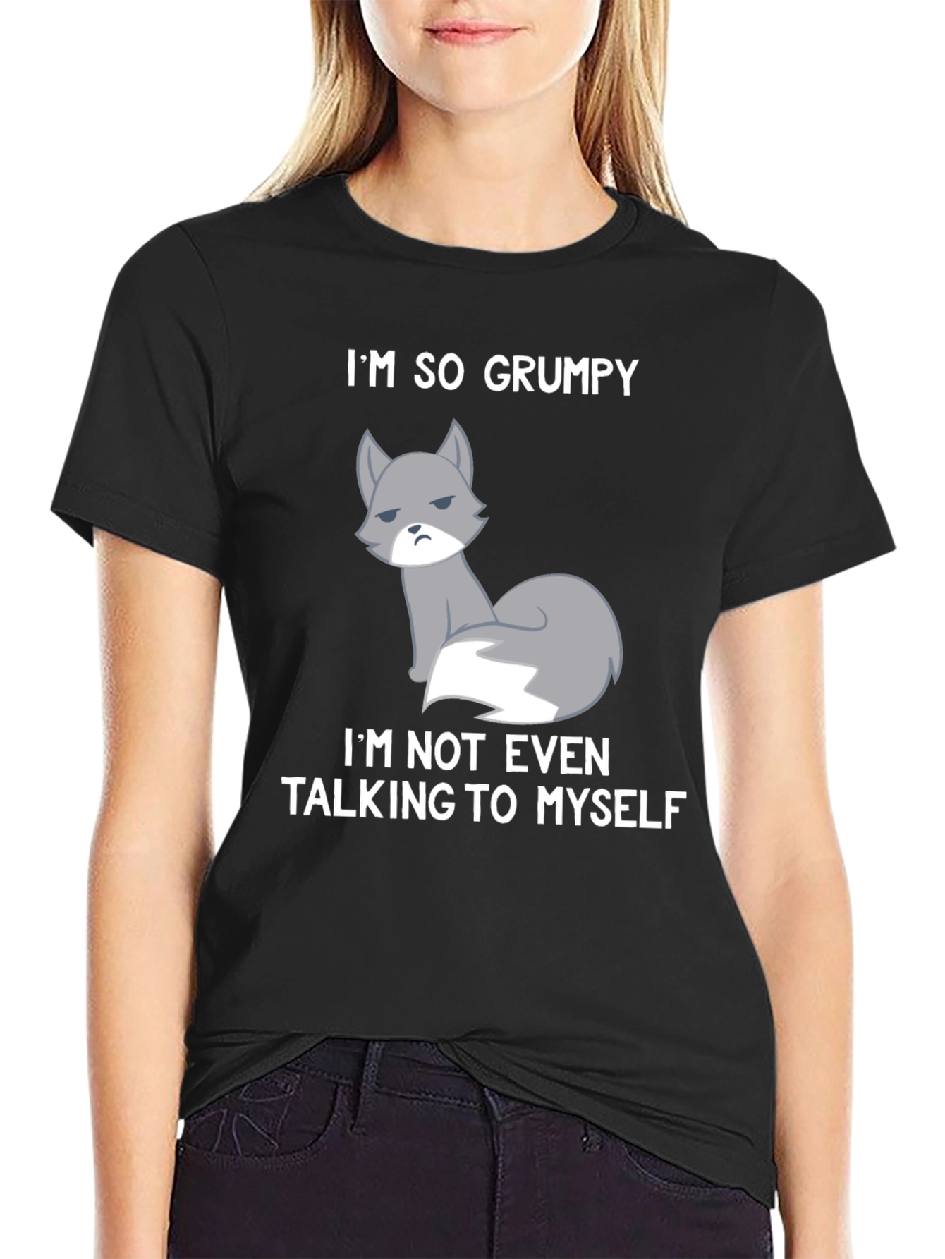 Grumpy Fox Graphic Tee - Funny Statement Shirt