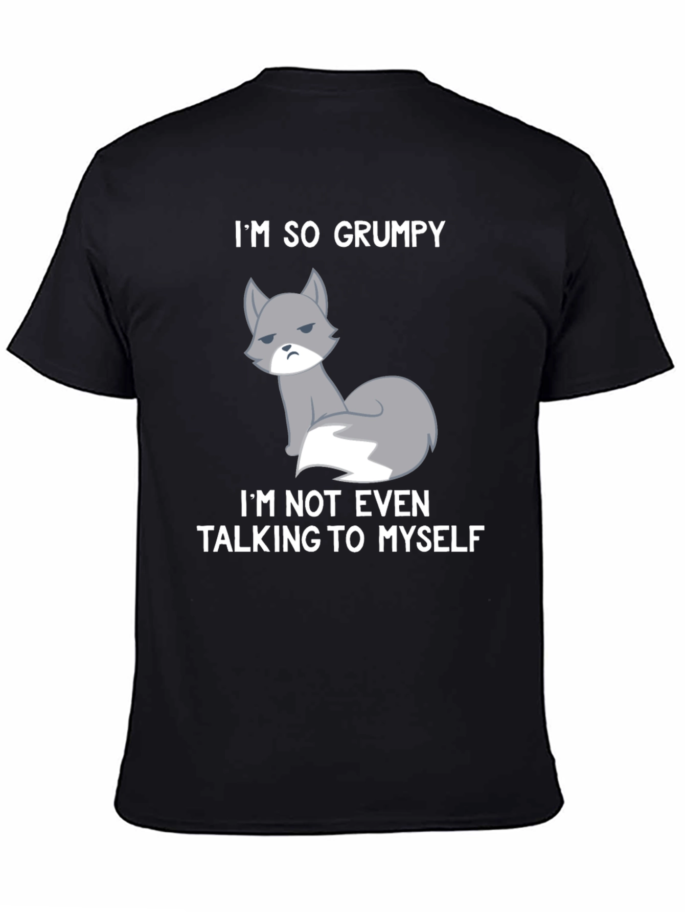 Grumpy Fox Graphic Tee - Funny Statement Shirt