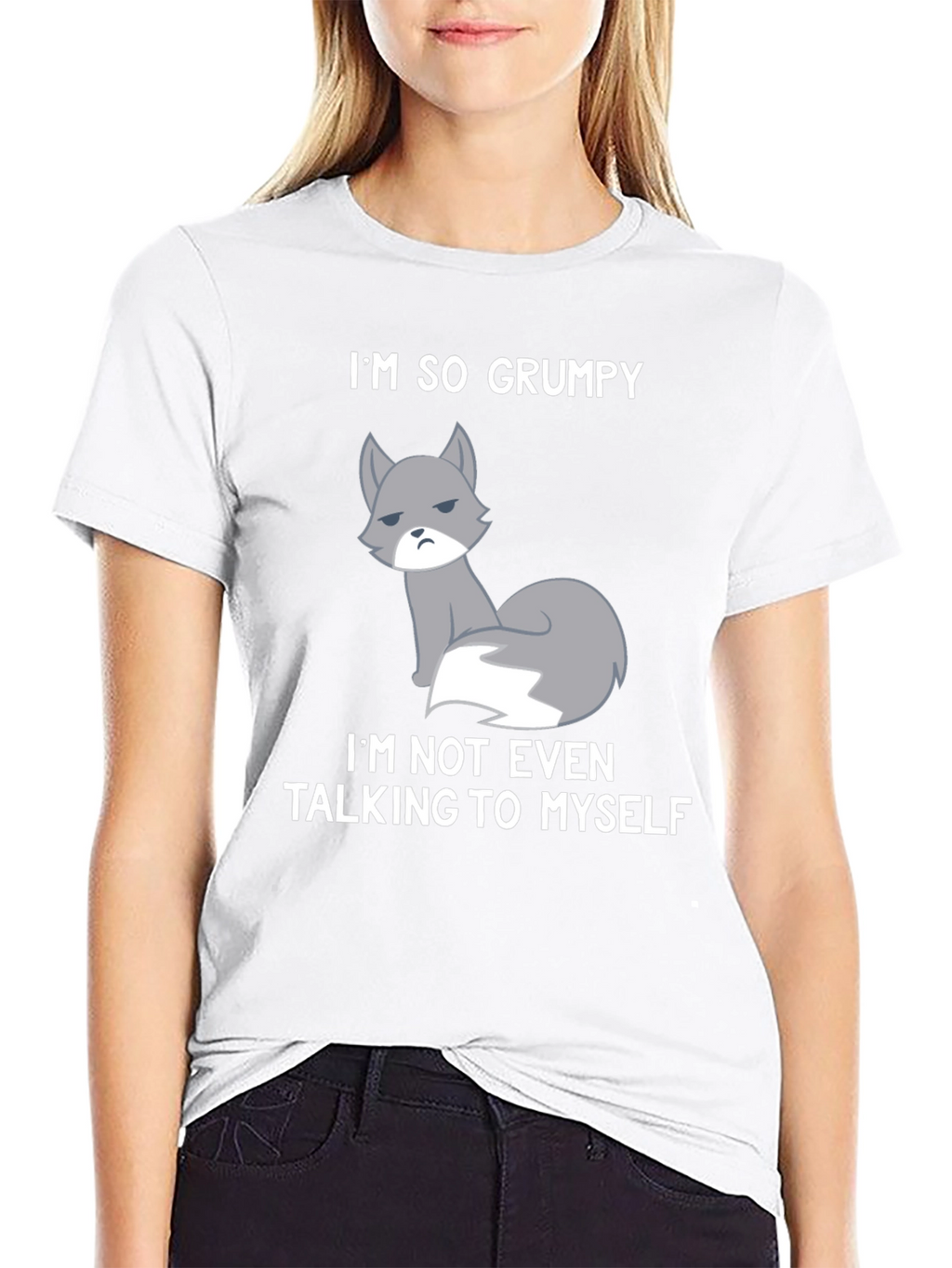 Grumpy Fox Graphic Tee - Funny Statement Shirt