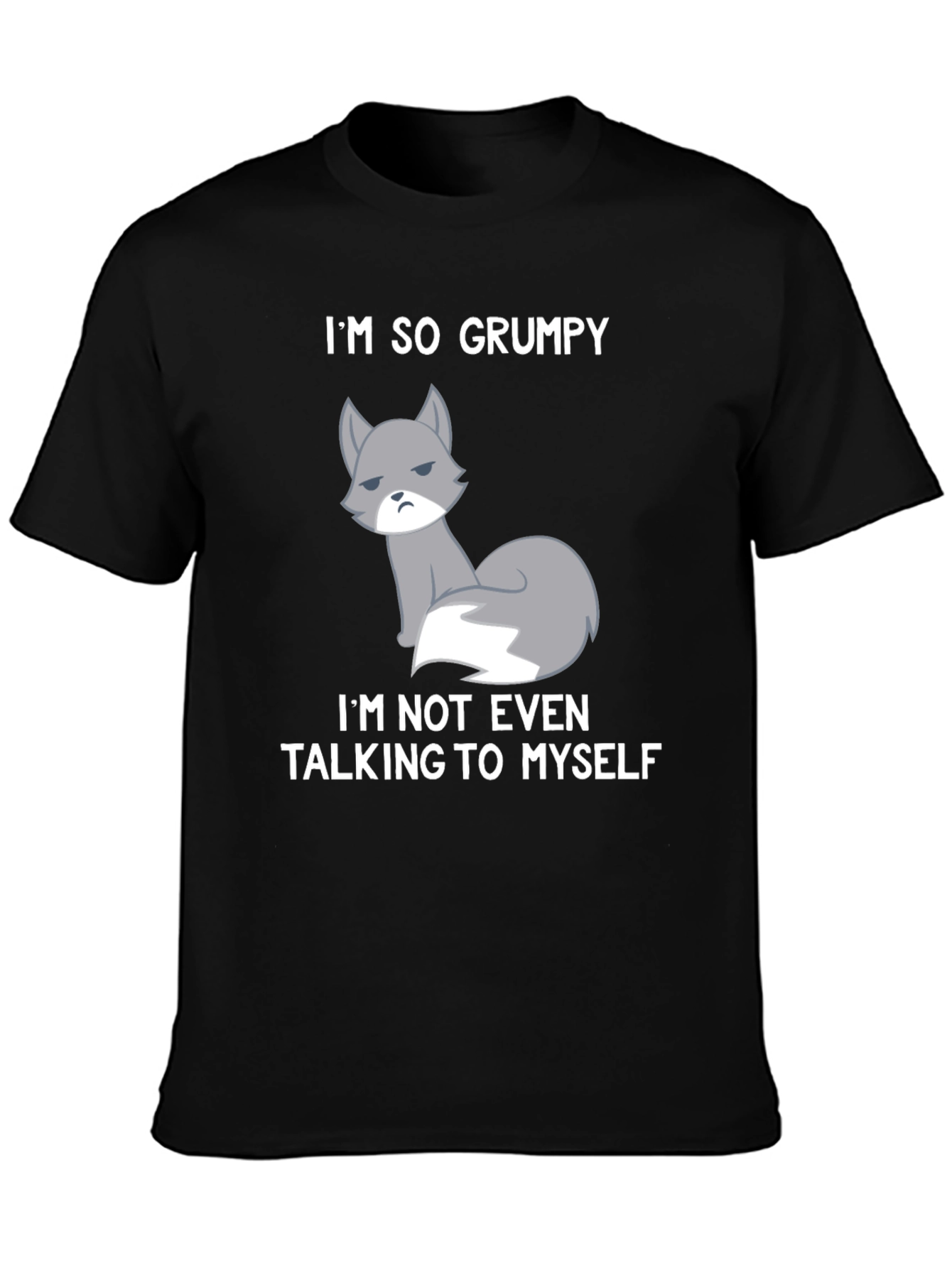 Grumpy Fox Graphic Tee - Funny Statement Shirt