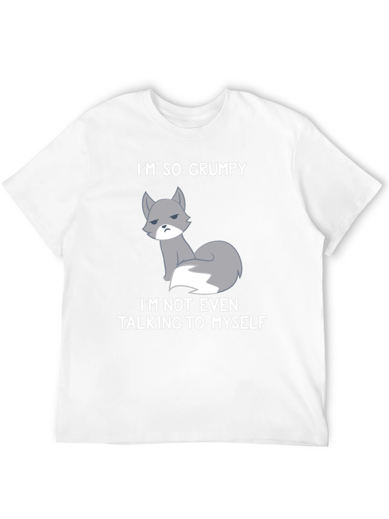 Grumpy Fox Graphic Tee - Funny Statement Shirt