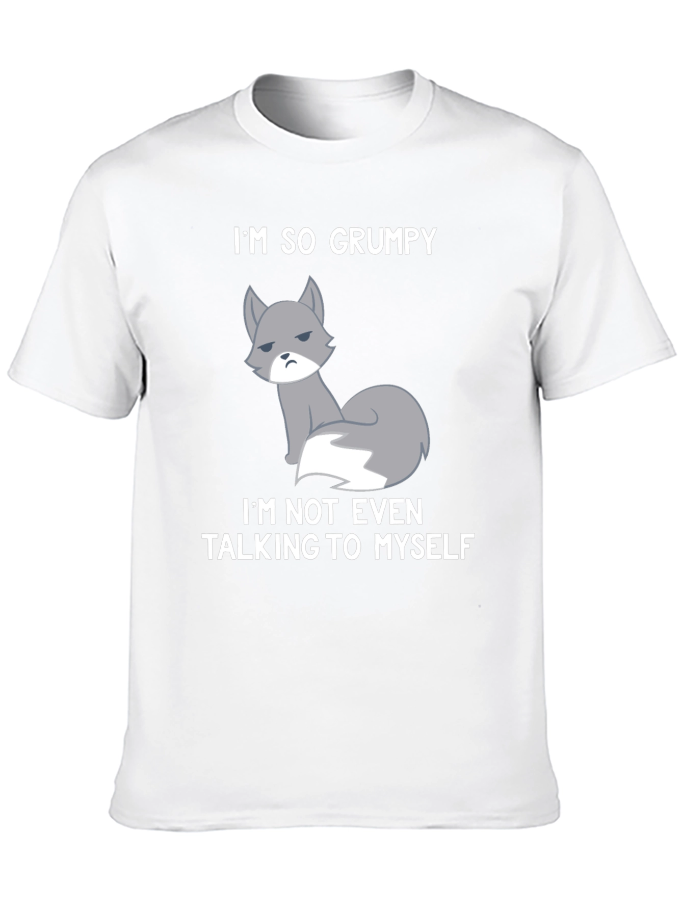 Grumpy Fox Graphic Tee - Funny Statement Shirt
