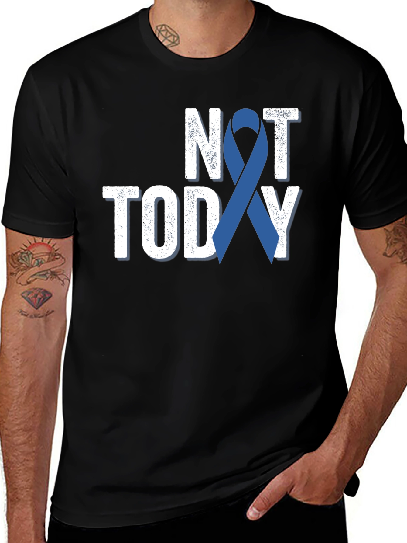 Not Today Awareness Ribbon T-Shirt