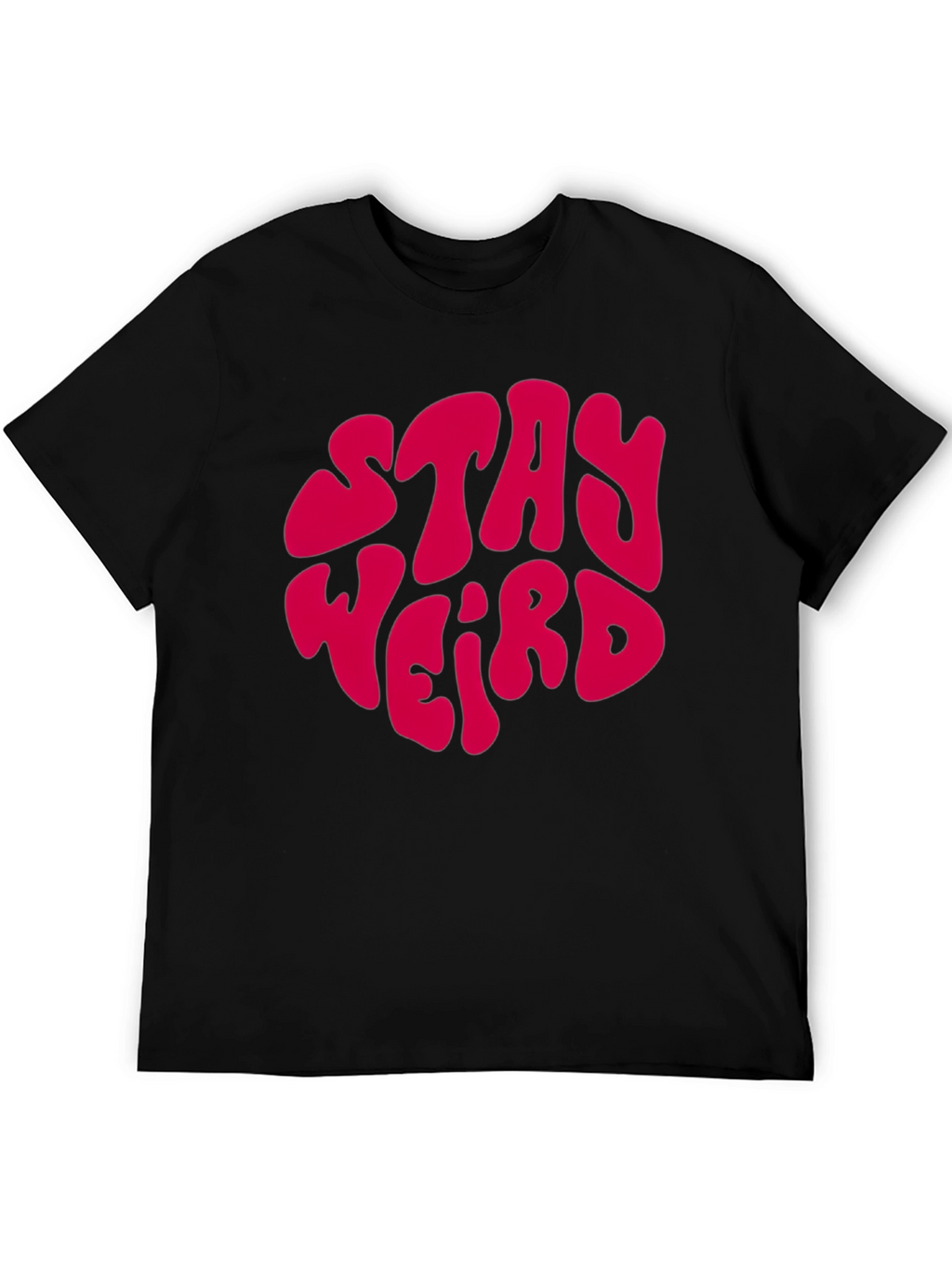 Stay Weird Graphic T-Shirt - Retro Style