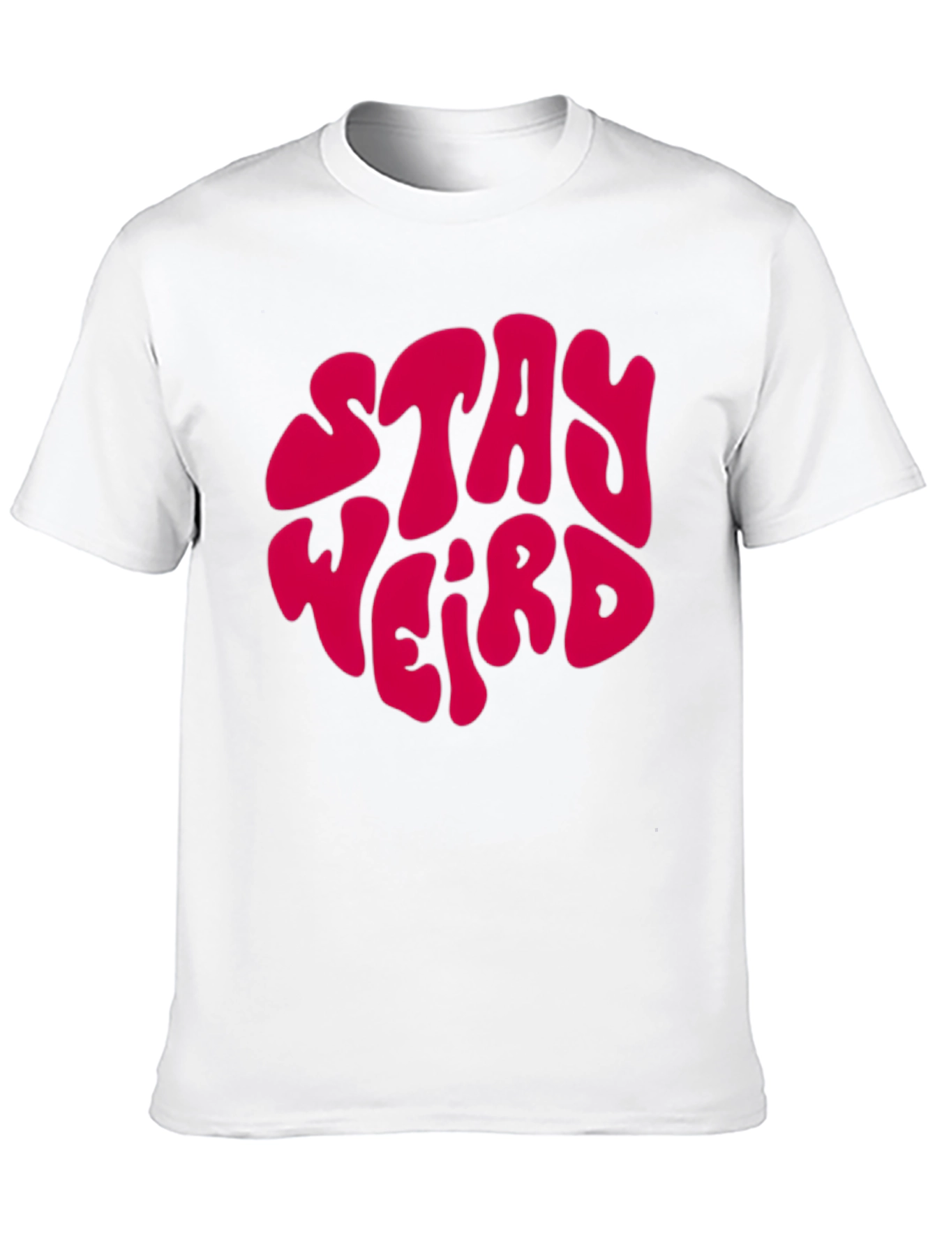 Stay Weird Graphic T-Shirt - Retro Style