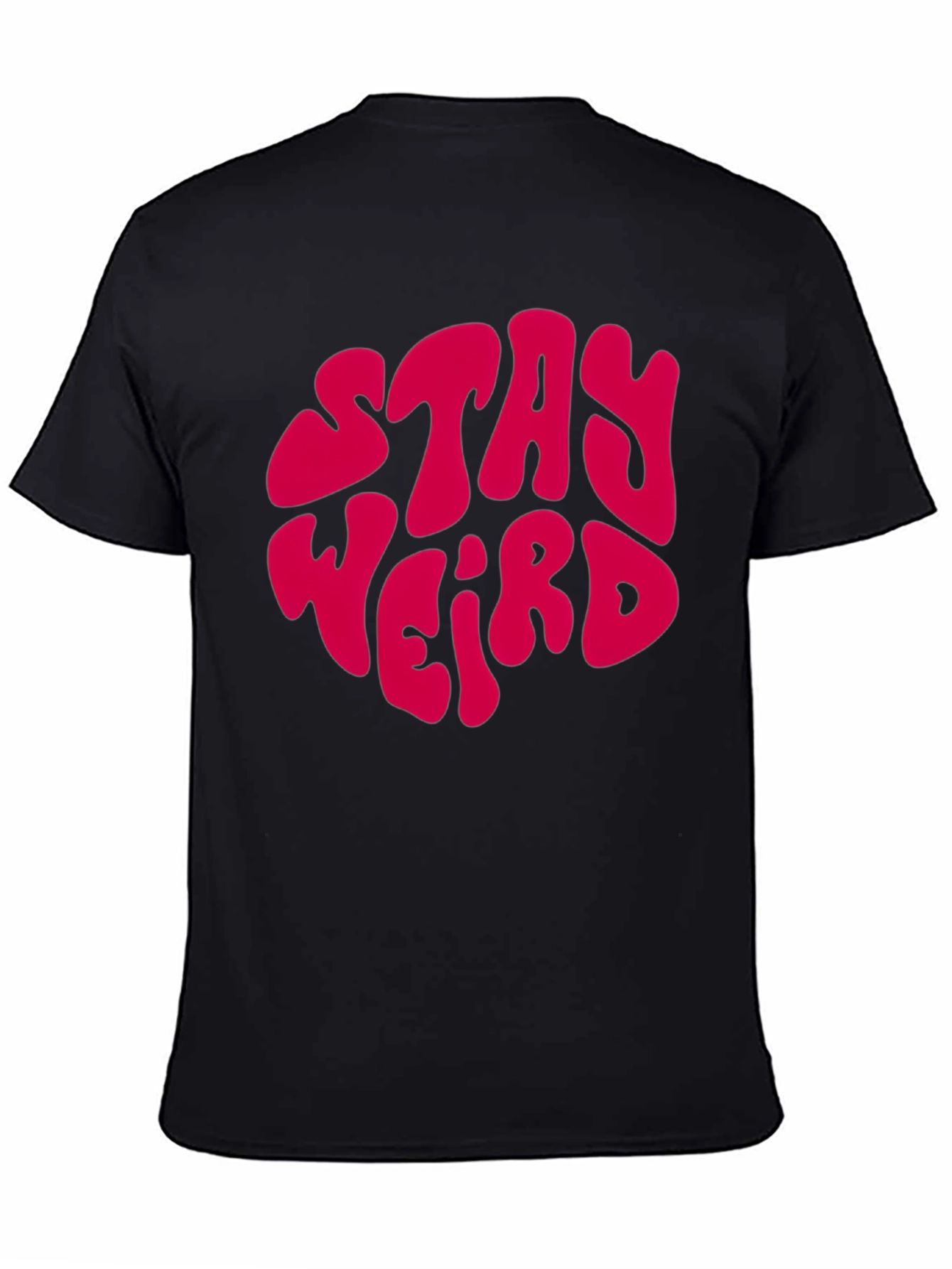 Stay Weird Graphic T-Shirt - Retro Style