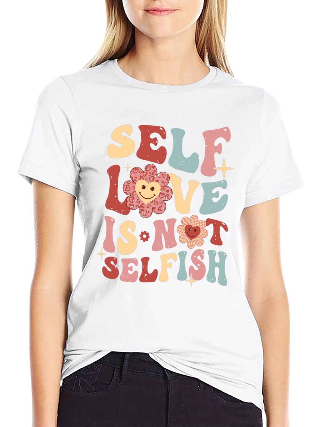 Self Love Graphic Tee - Trendy Unisex Shirt