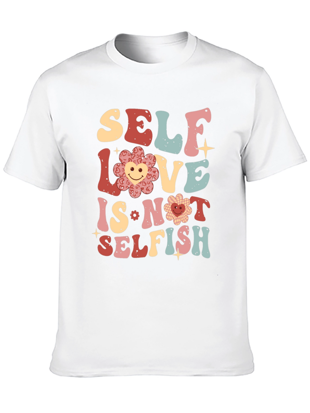 Self Love Graphic Tee - Trendy Unisex Shirt