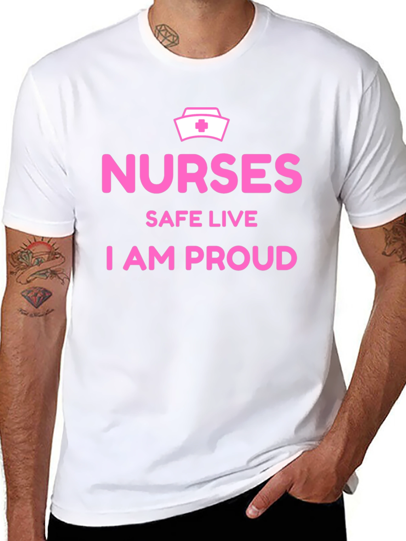 Proud Nurse T-Shirt - Save Lives