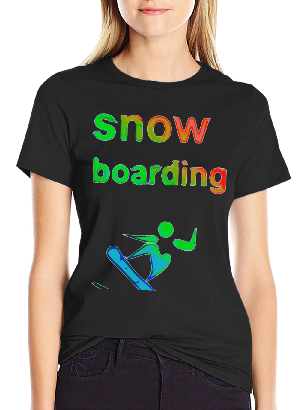 Snowboarding Graphic T-Shirt
