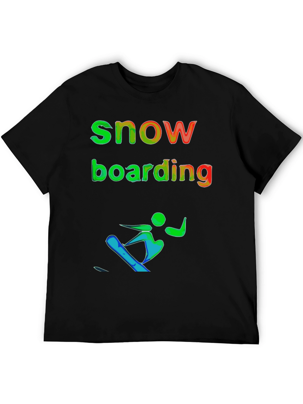 Snowboarding Graphic T-Shirt
