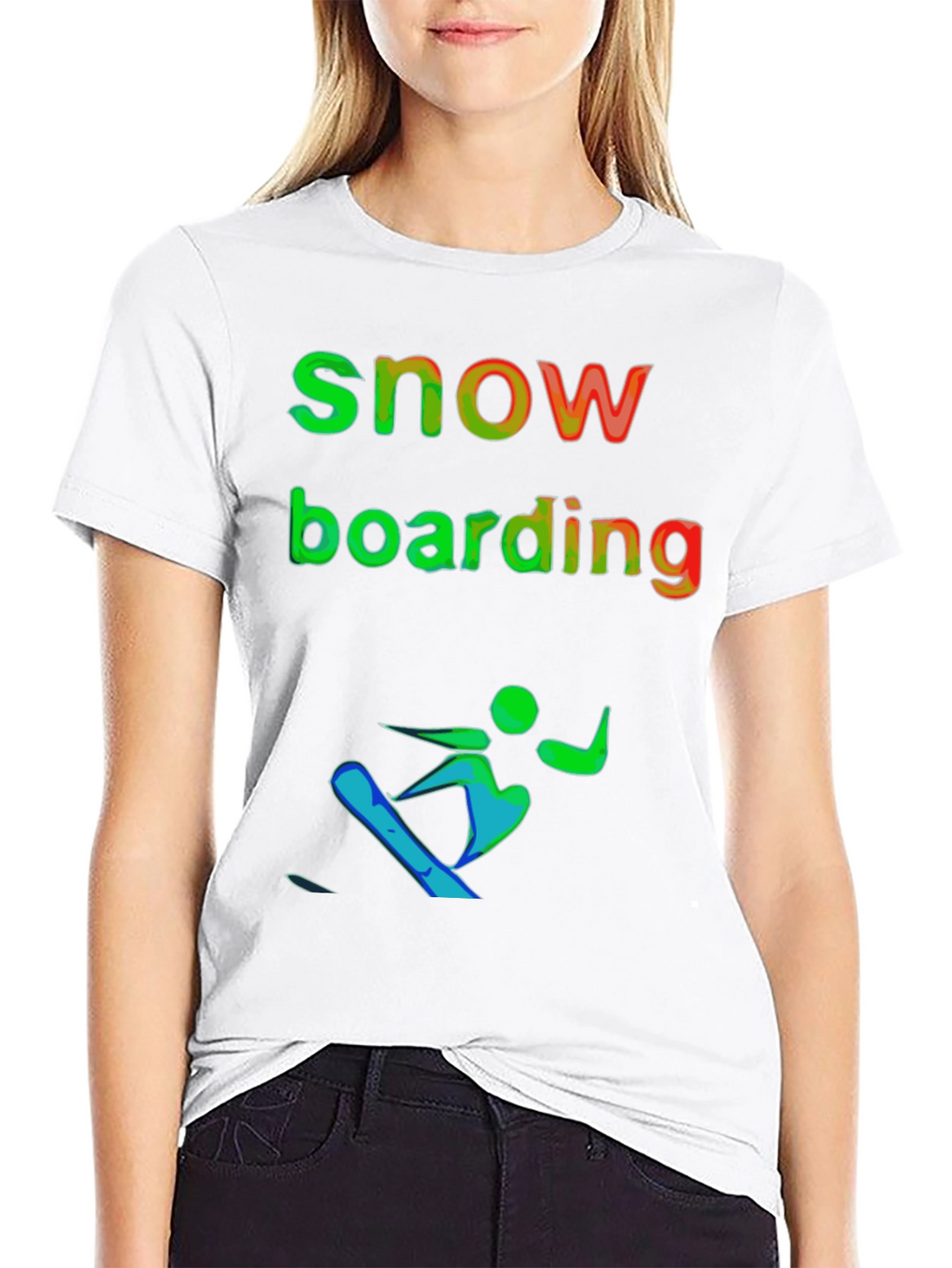 Snowboarding Graphic T-Shirt