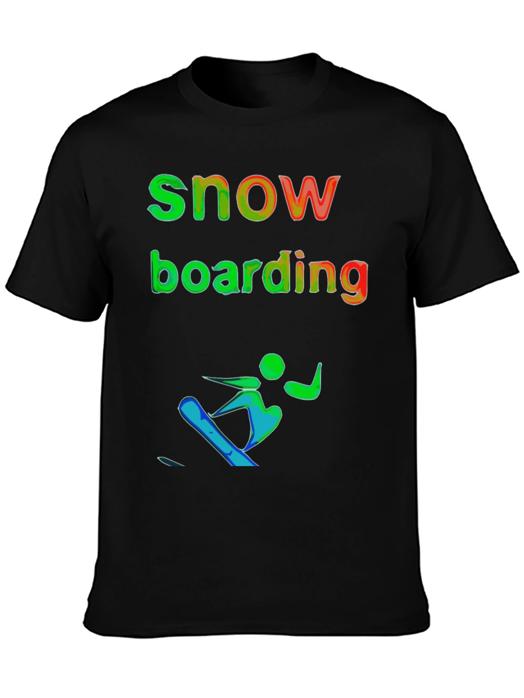 Snowboarding Graphic T-Shirt