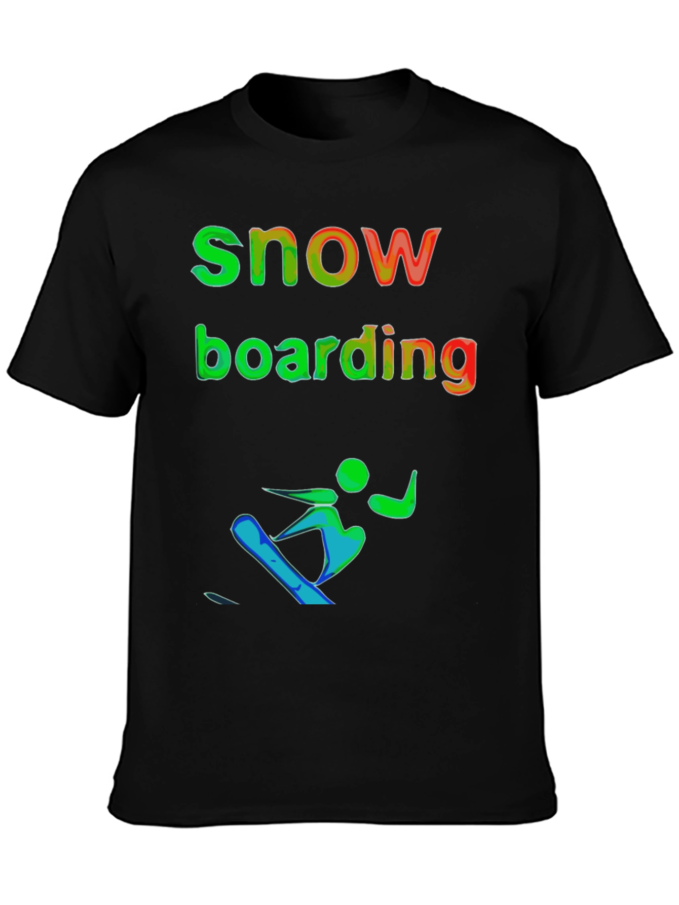 Snowboarding Graphic T-Shirt