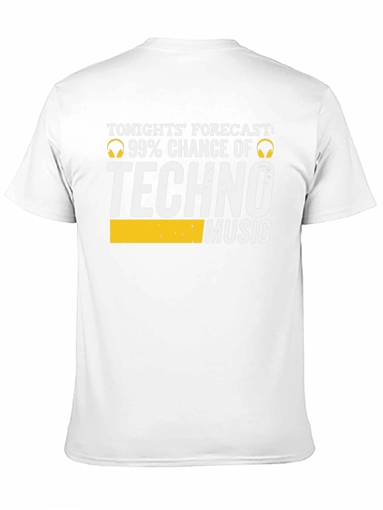 Techno Music T-Shirt - 99% Chance Forecast