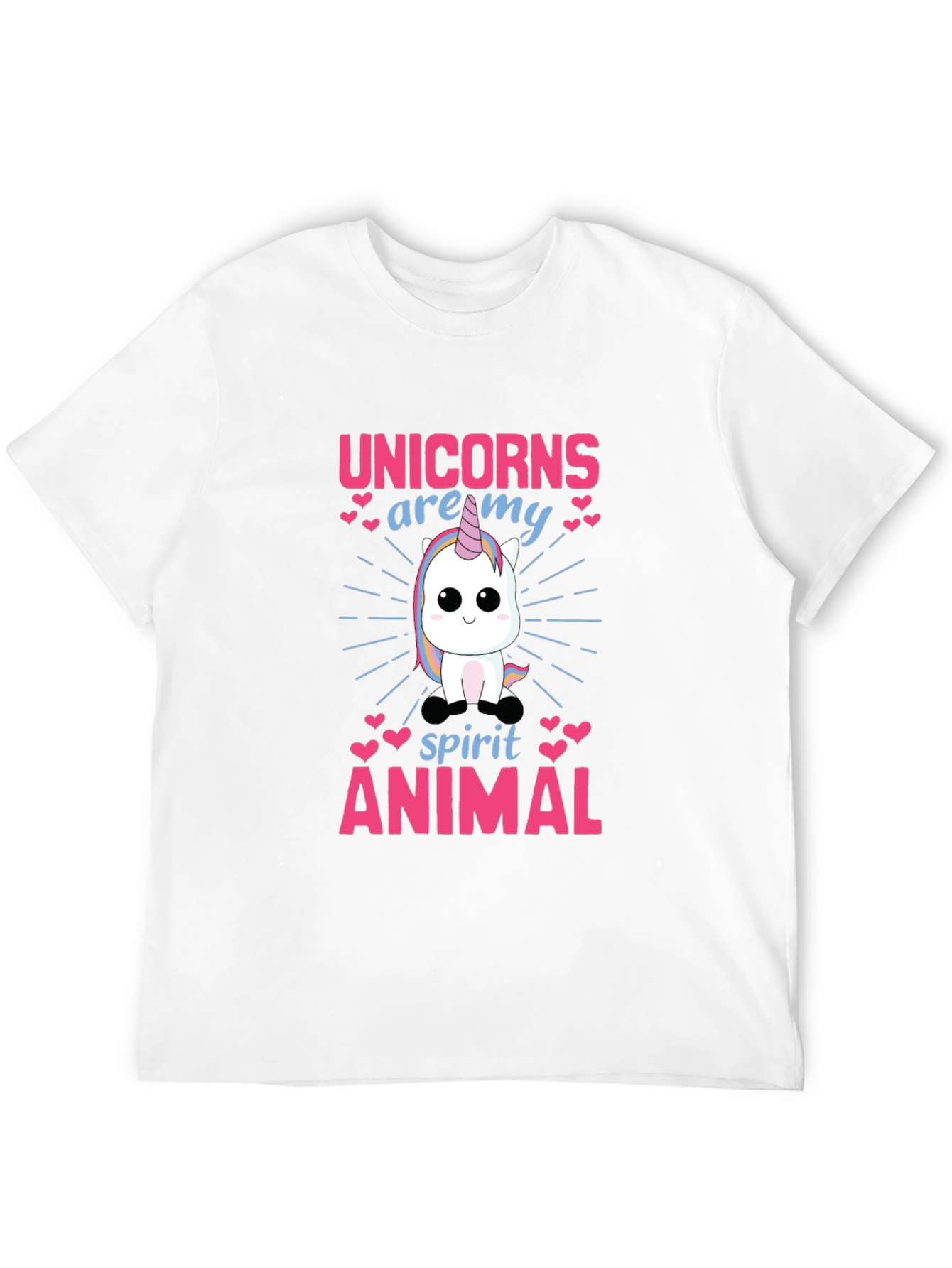 Unicorn Spirit Animal Graphic T-Shirt
