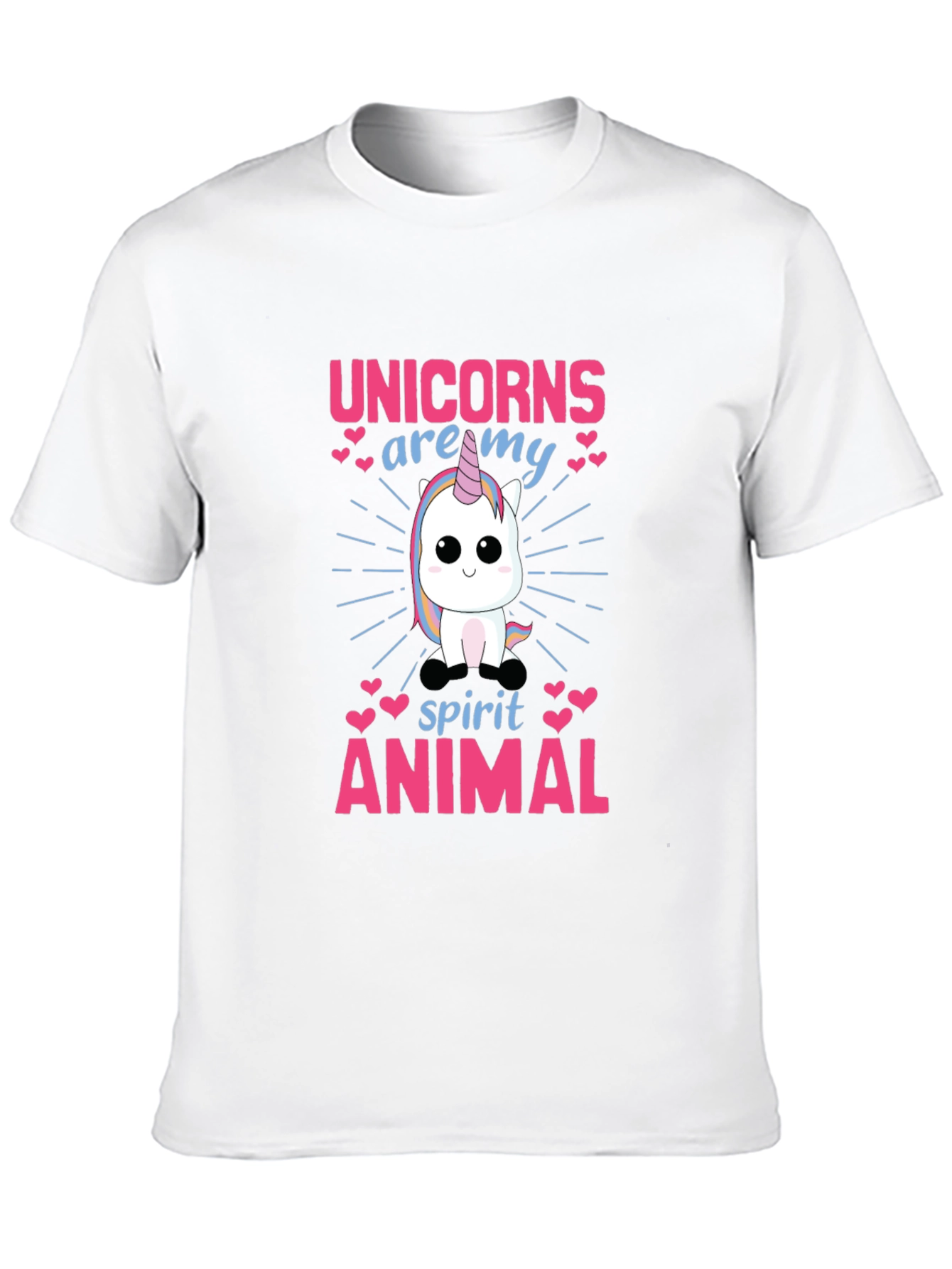 Unicorn Spirit Animal Graphic T-Shirt