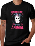 Unicorn Spirit Animal Graphic T-Shirt